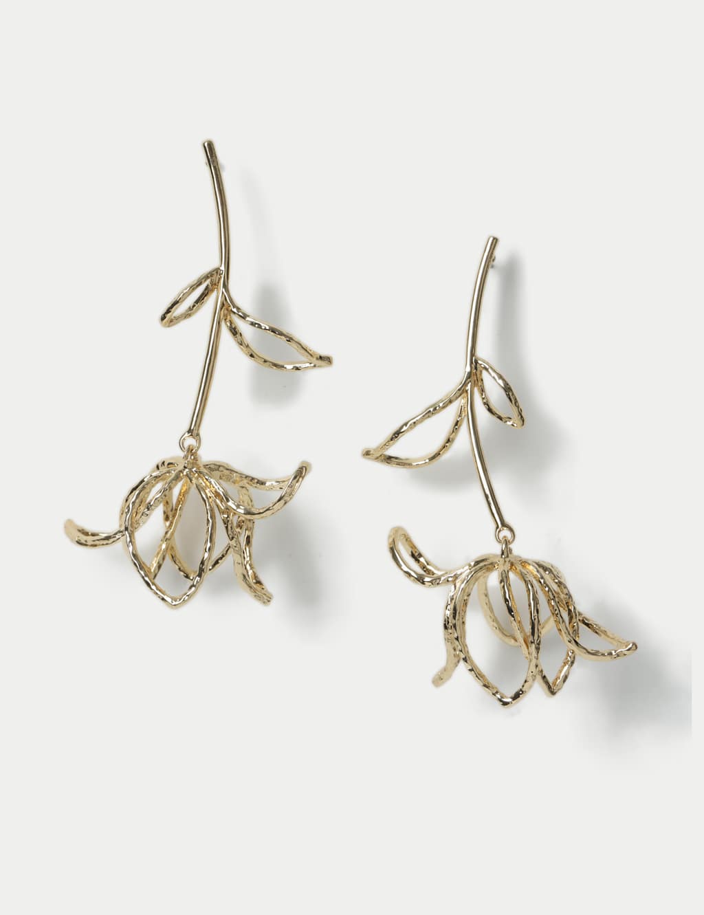 Casted Drop Earrings 2 of 3