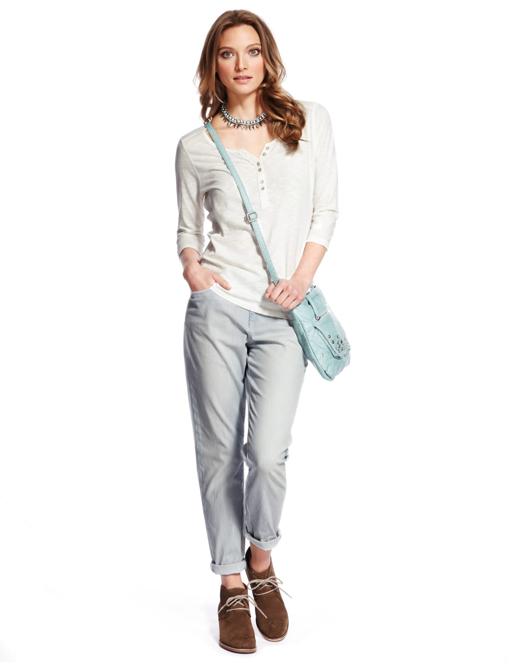 Striped Boyfriend Jeans 5 of 6