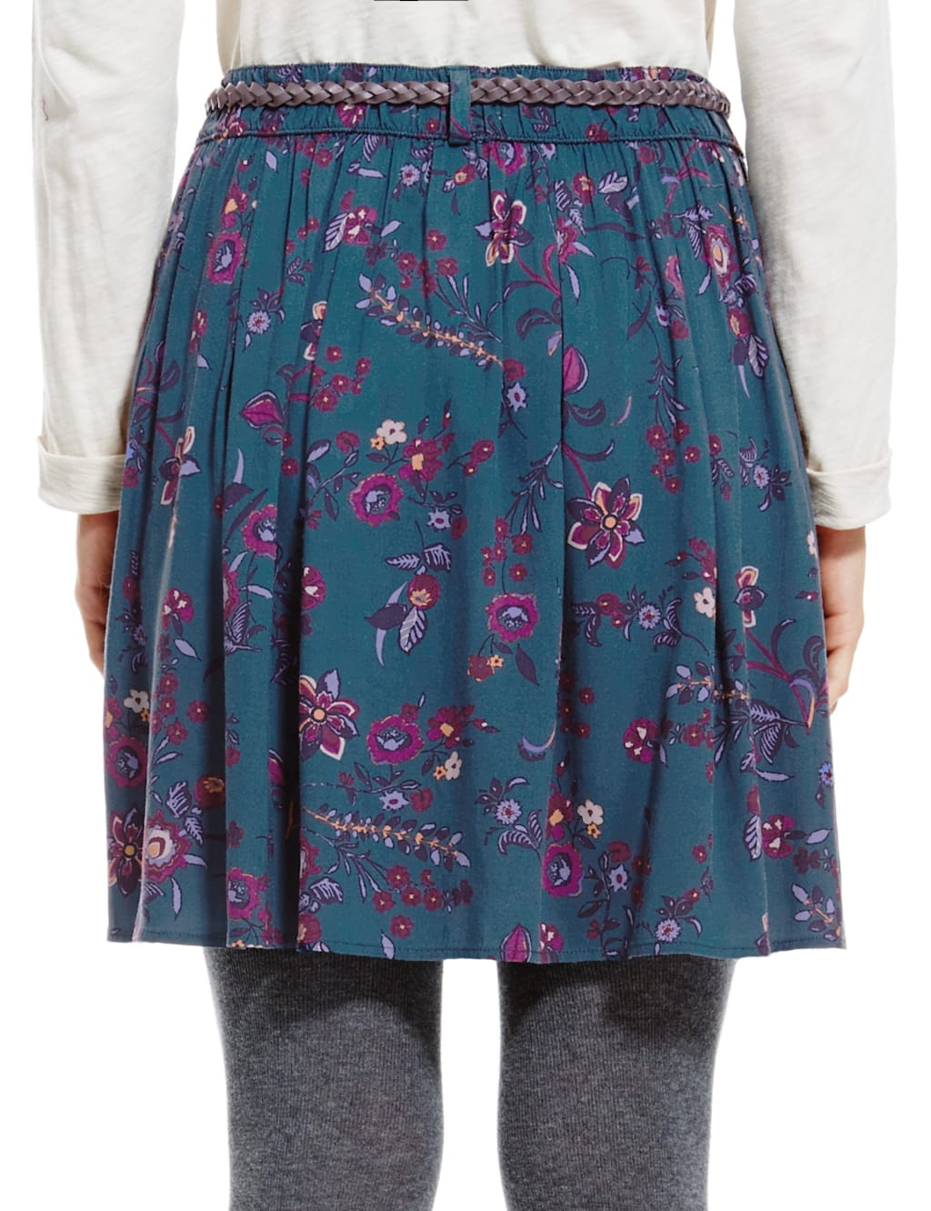 Floral A-Line Skirt 4 of 4