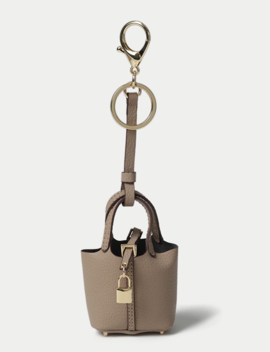 Mini Tote Style Bag Charm Keyring 1 of 2