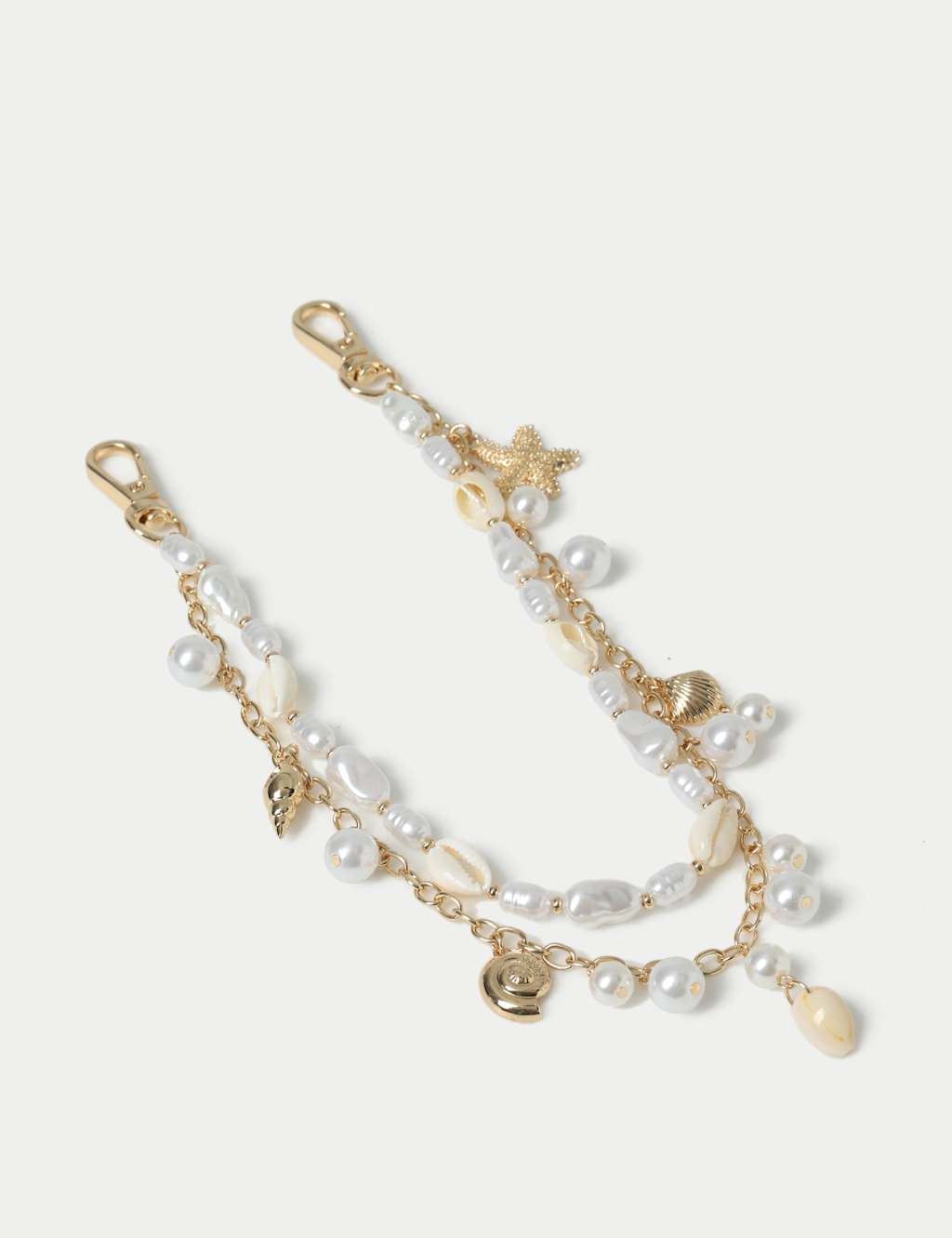 Seashore and Pearl Bag Charm 2 of 2
