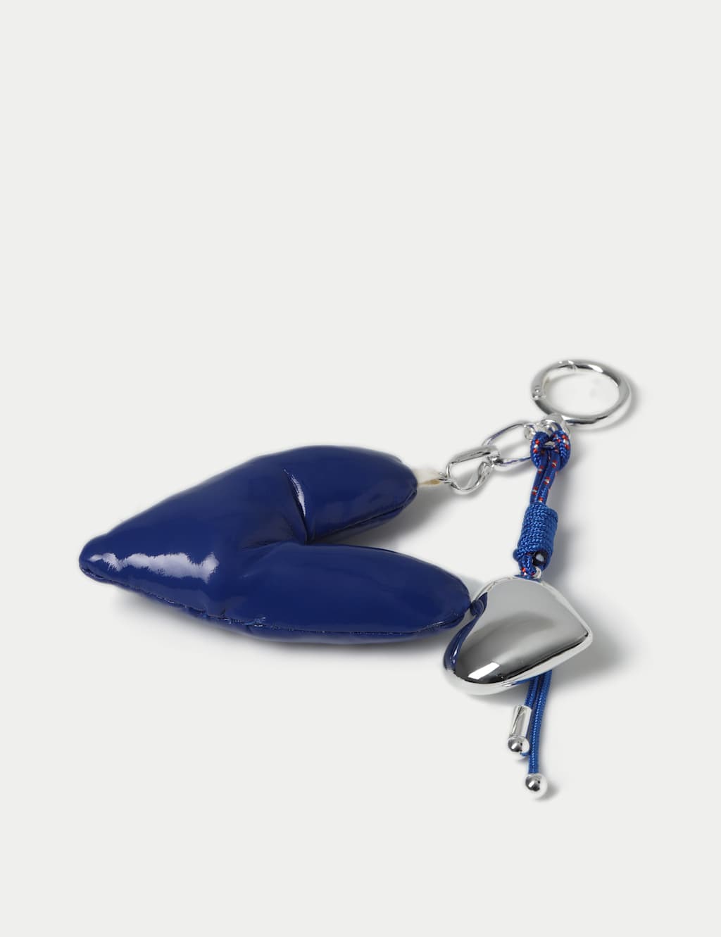Blue Heart Bag Charm 2 of 2