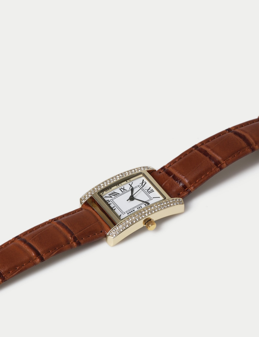 Faux Leather Rhinestone Watch 3 of 4