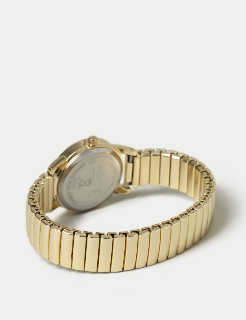 Gold Tone and Green Face Watch 2 of 3