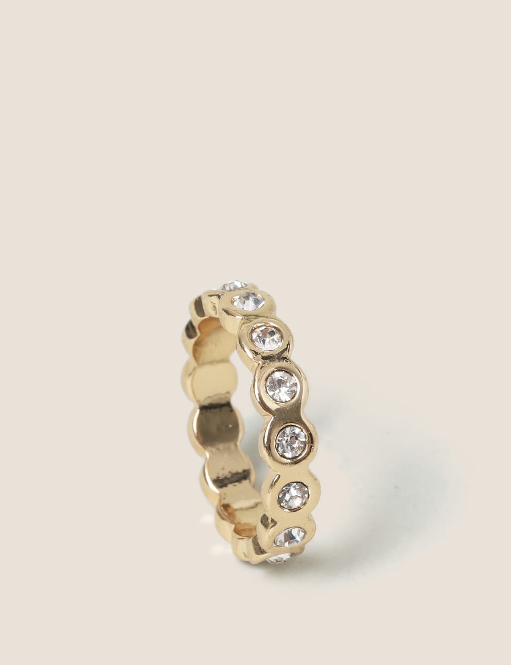 CZ Circle Ring
