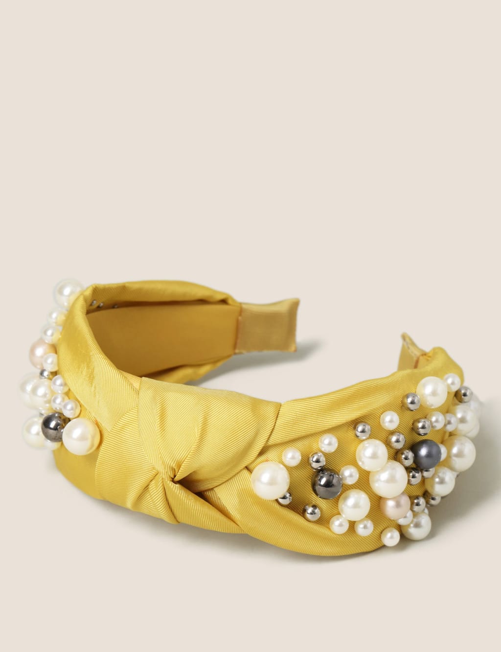 Pearl Embellished Alice band 2 of 2