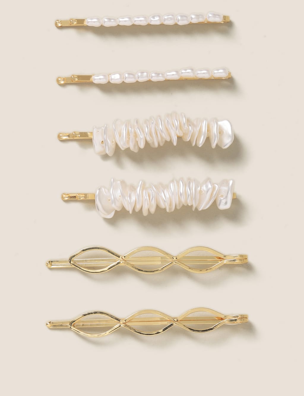 5 Pack Shell Hair Clip 2 of 2