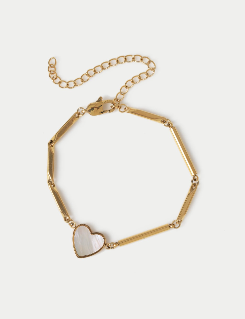 Stainless Steel Twist and Heart Wristwear 2 of 2