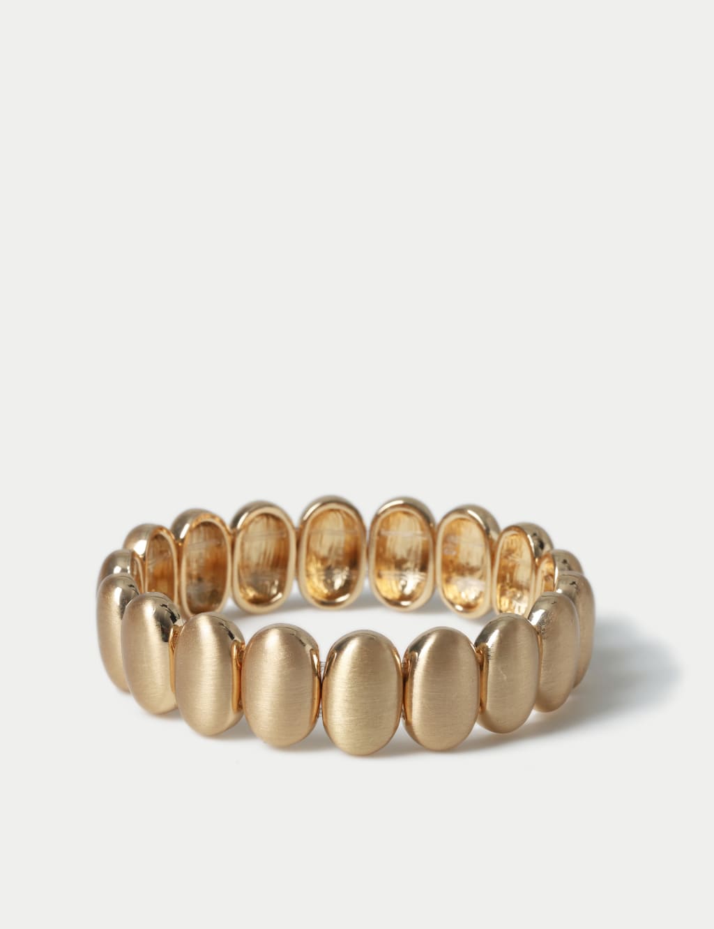 Gold Tone  Brushed Stretch Wristwear 1 of 2