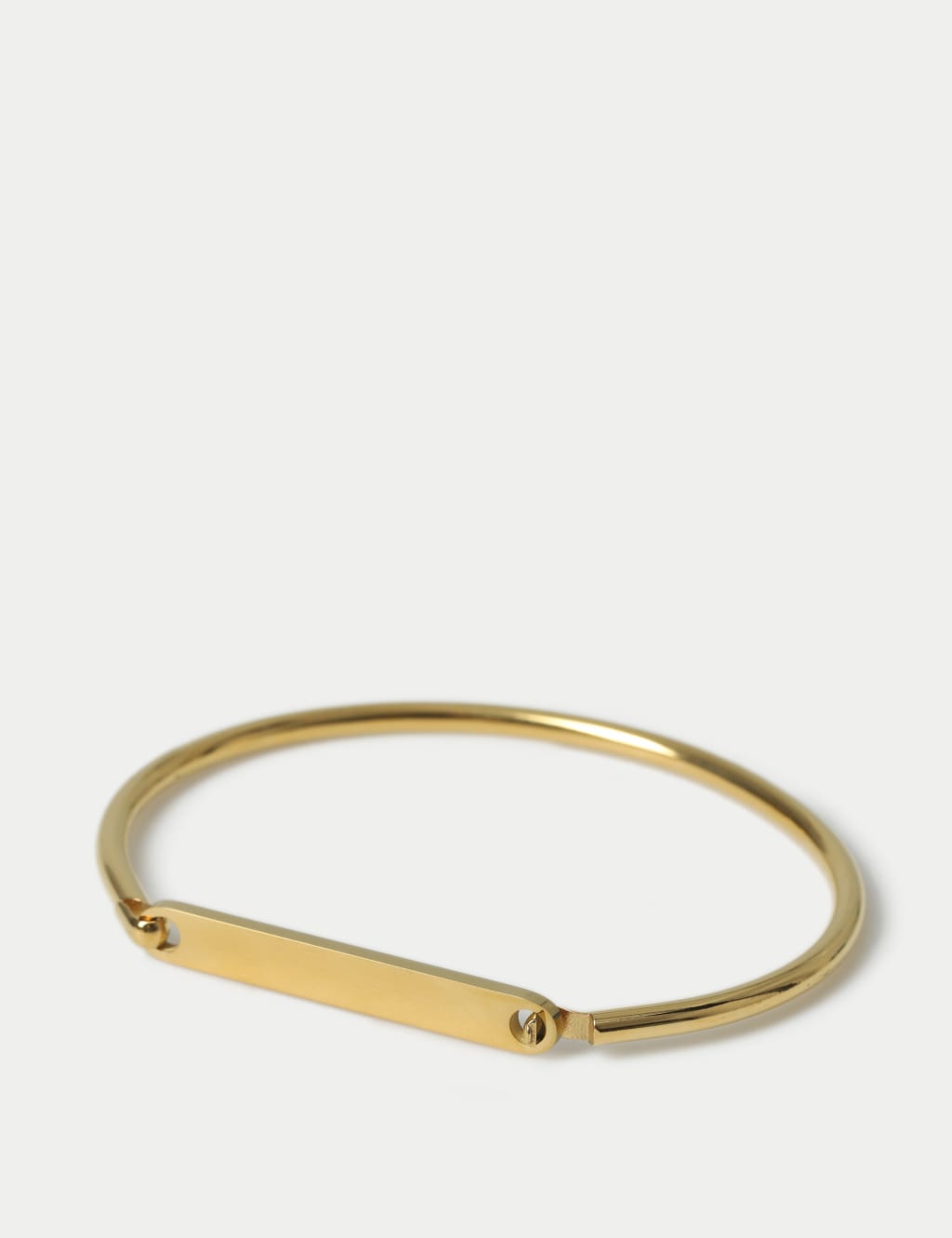 Stainless Steel Bar Bangle 1 of 2