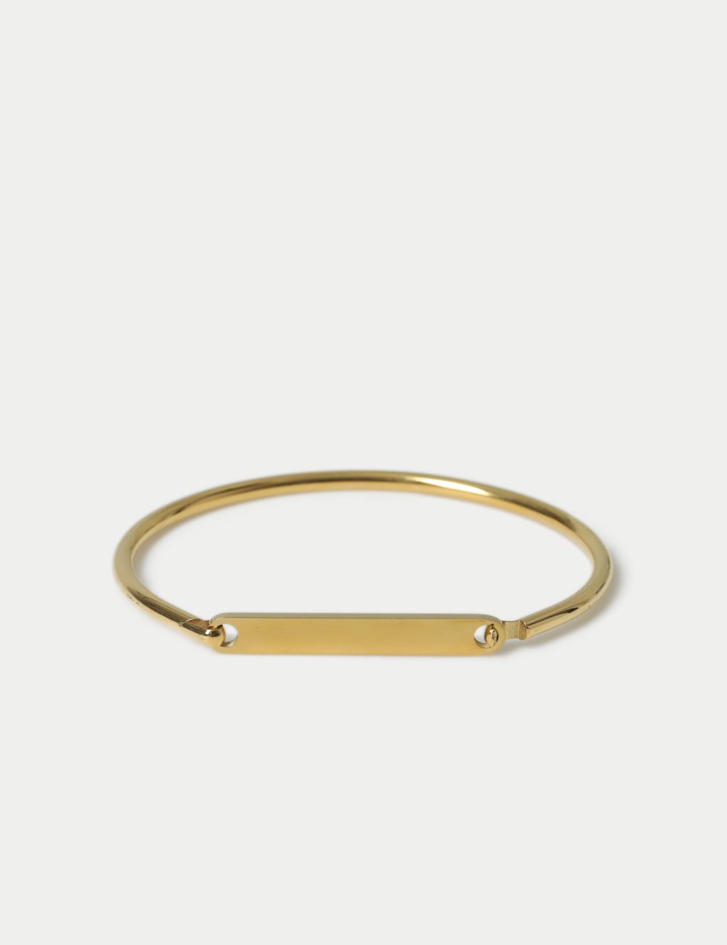 Stainless Steel Bar Bangle 2 of 2