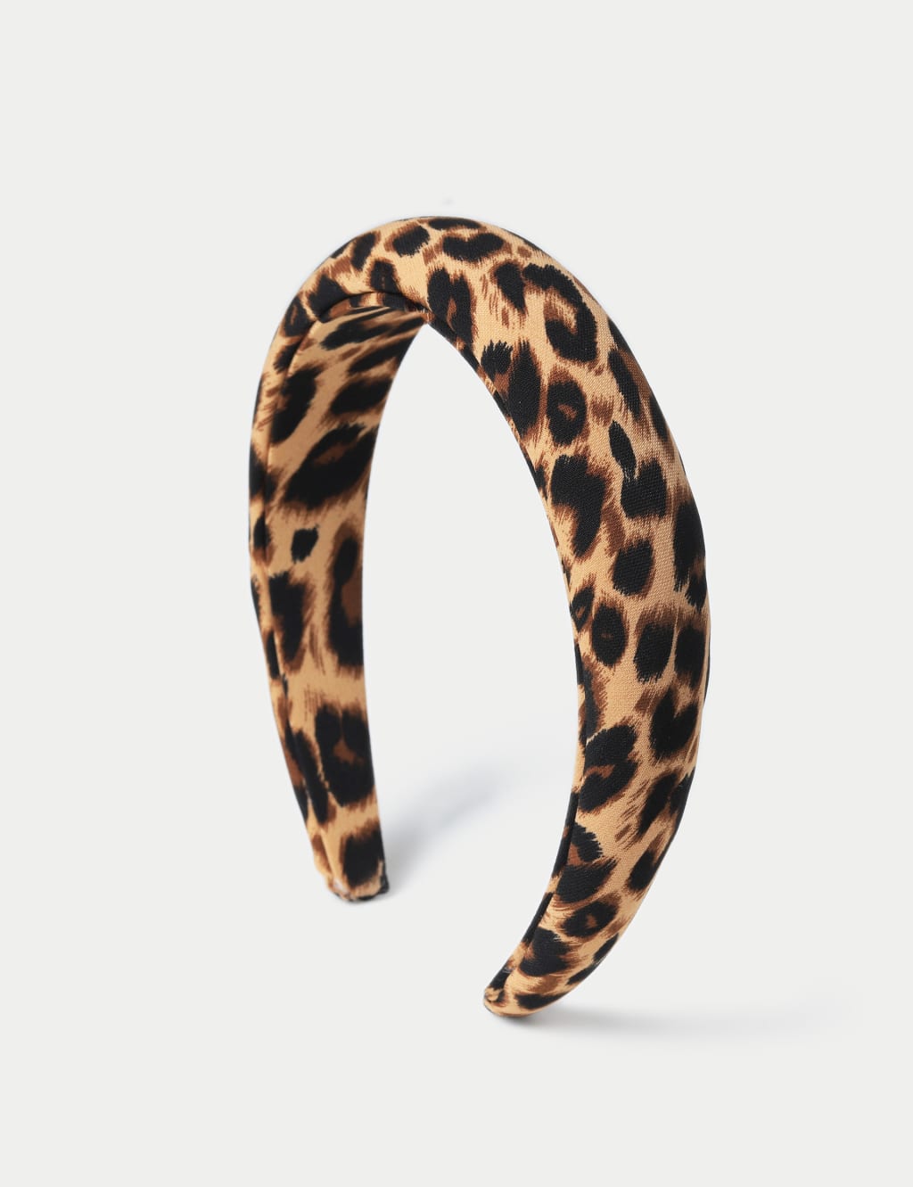Leopard Print Padded Headband 2 of 2