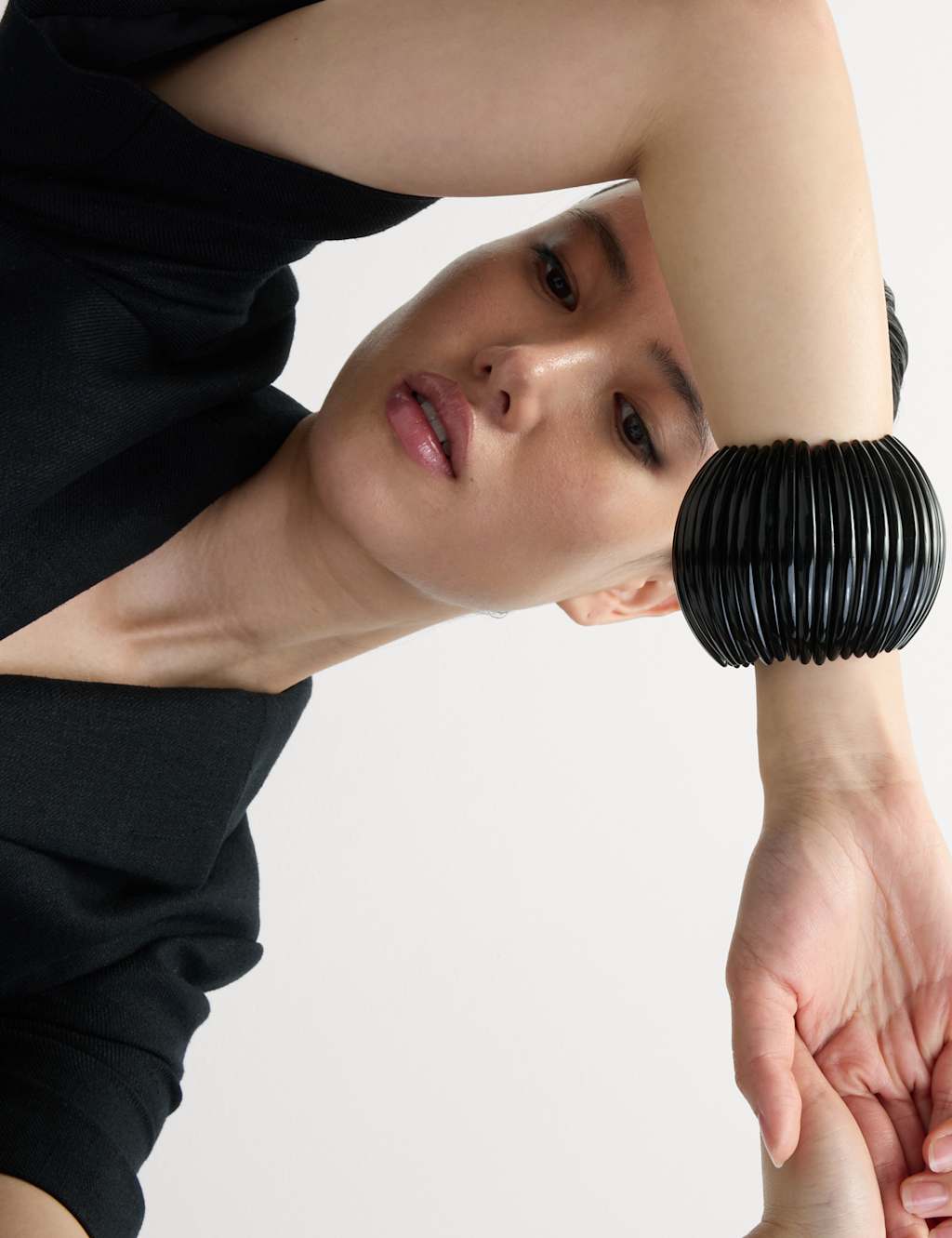 Black Oversized Ridge Wristwear 4 of 4