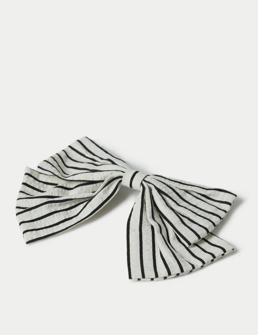 Stripe Bow Hair Accessory 2 of 3
