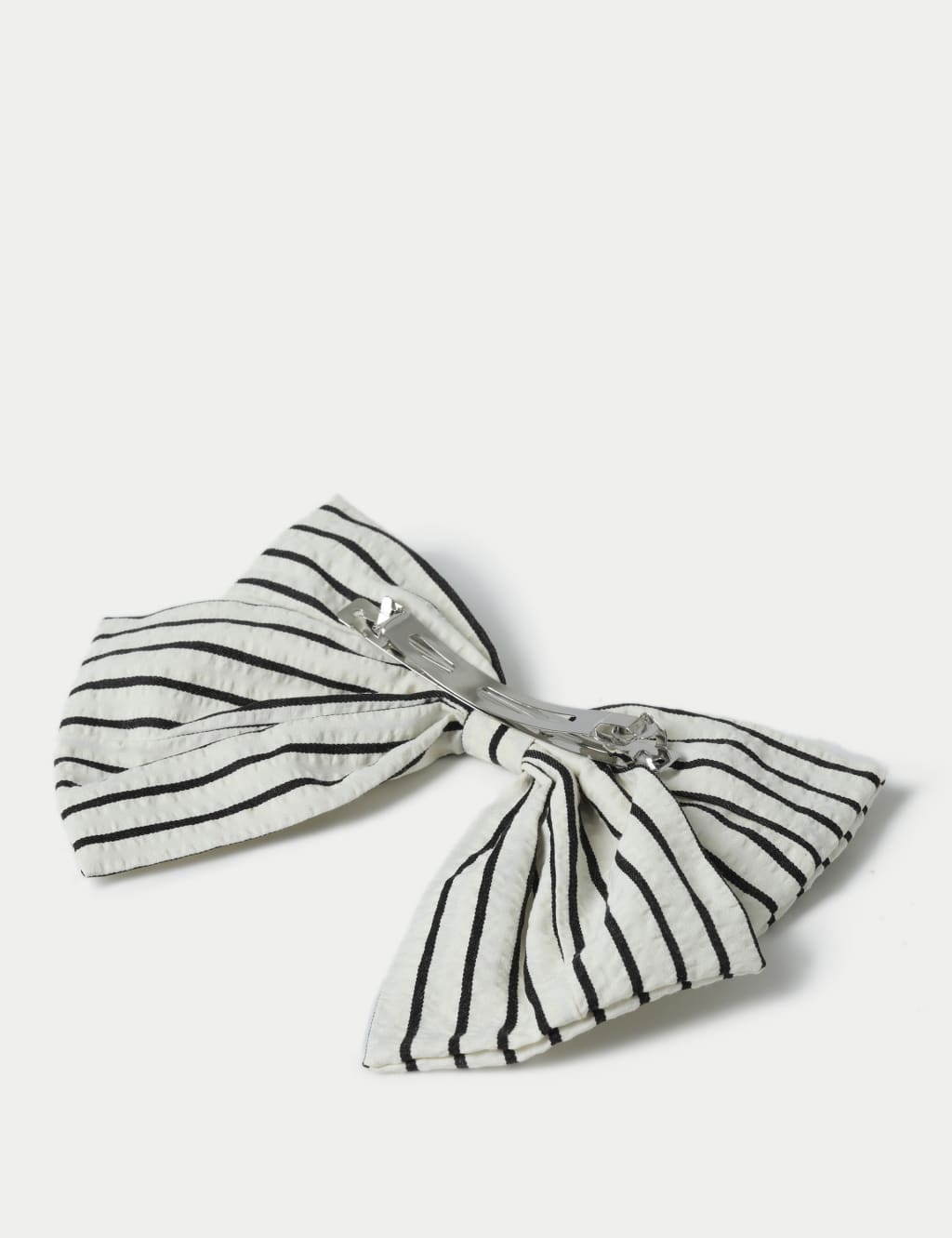 Stripe Bow Hair Accessory 3 of 3