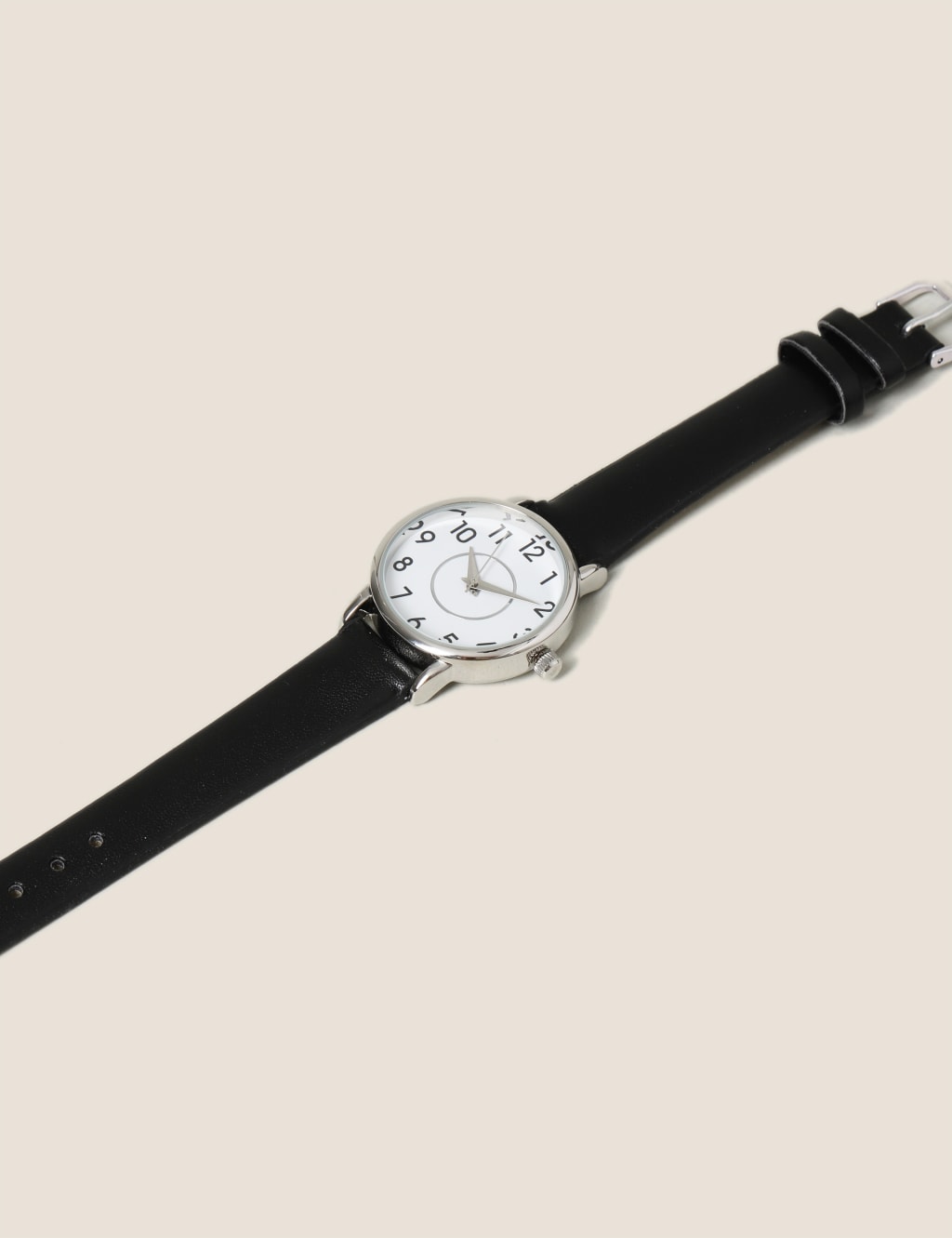 Black Silver Watch