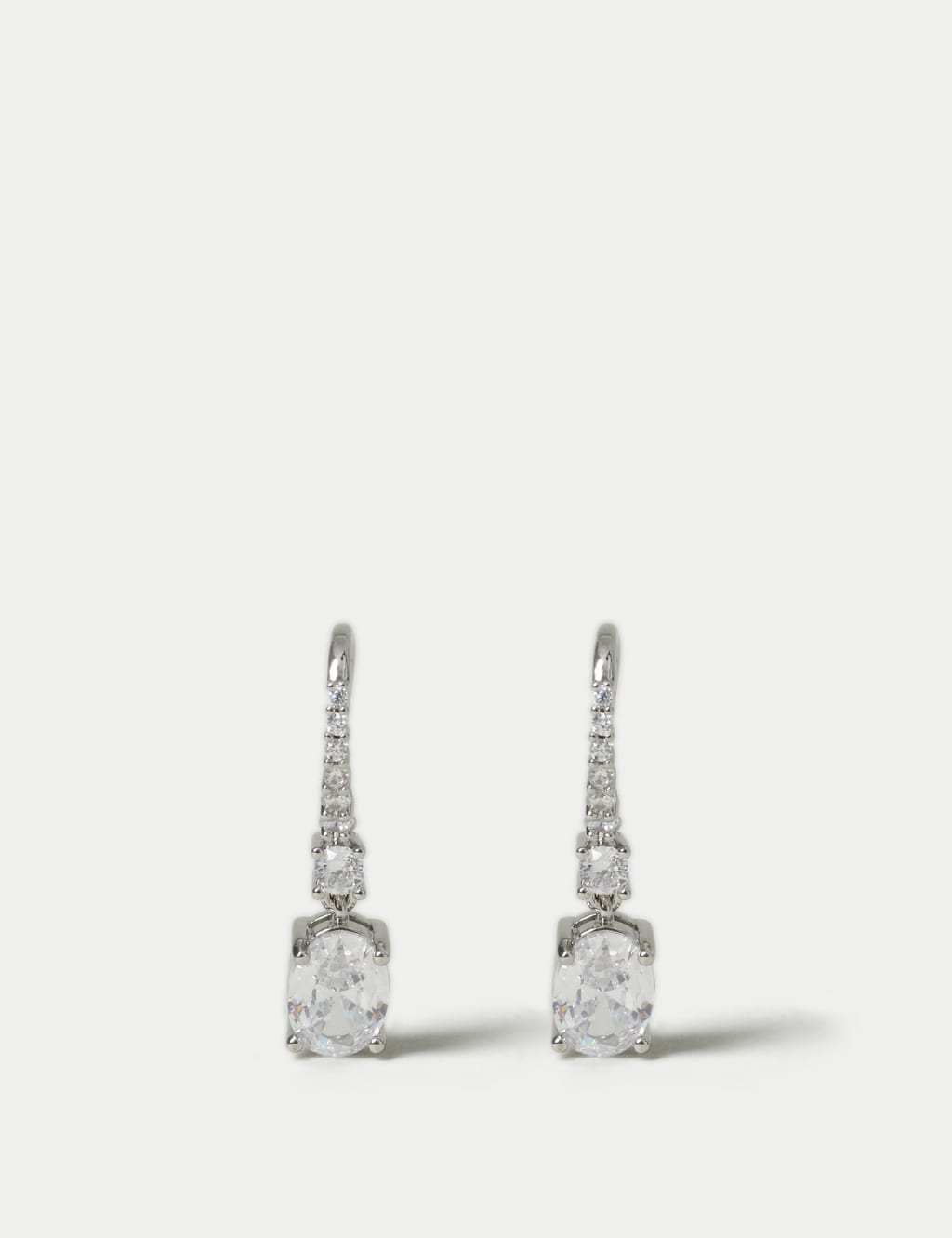 Platinum plated earrings deals