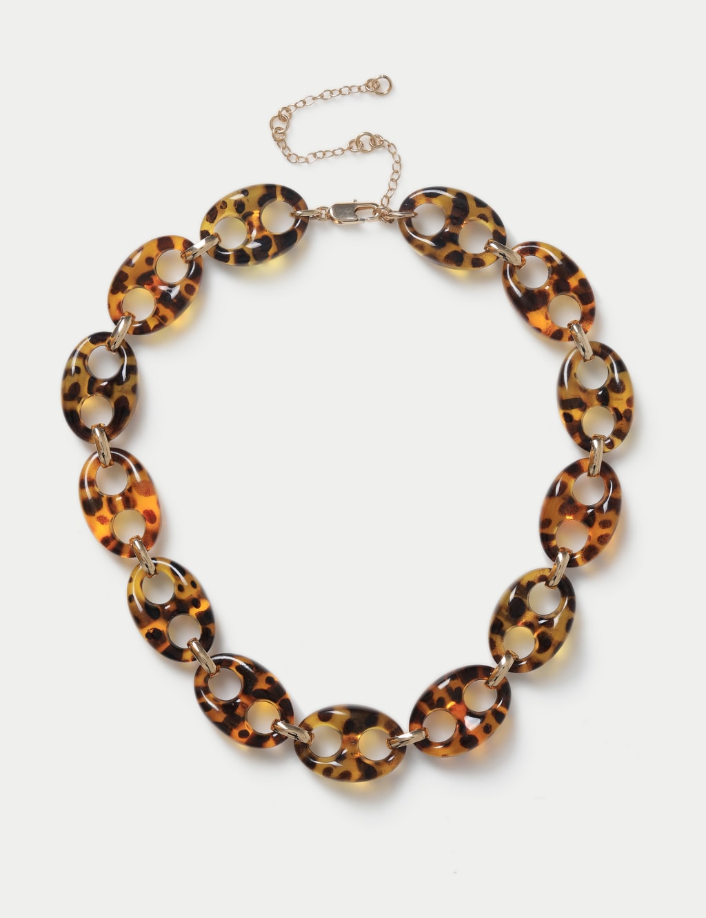 Tort Oversized Link Necklace 1 of 2