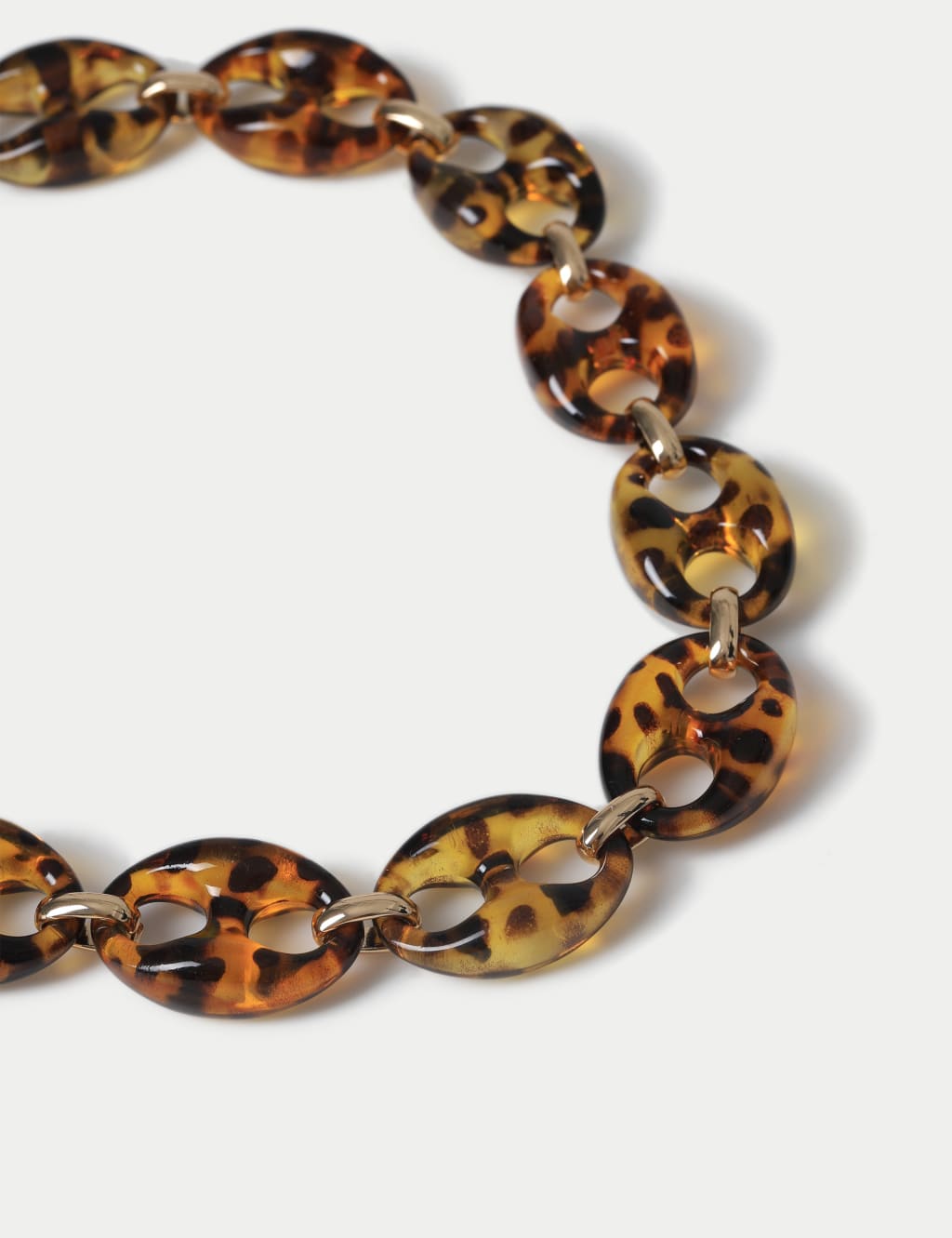 Tort Oversized Link Necklace 2 of 2