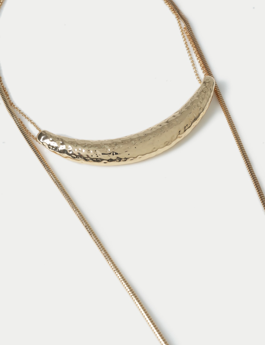 Torc Pendant Layer Necklace 2 of 2