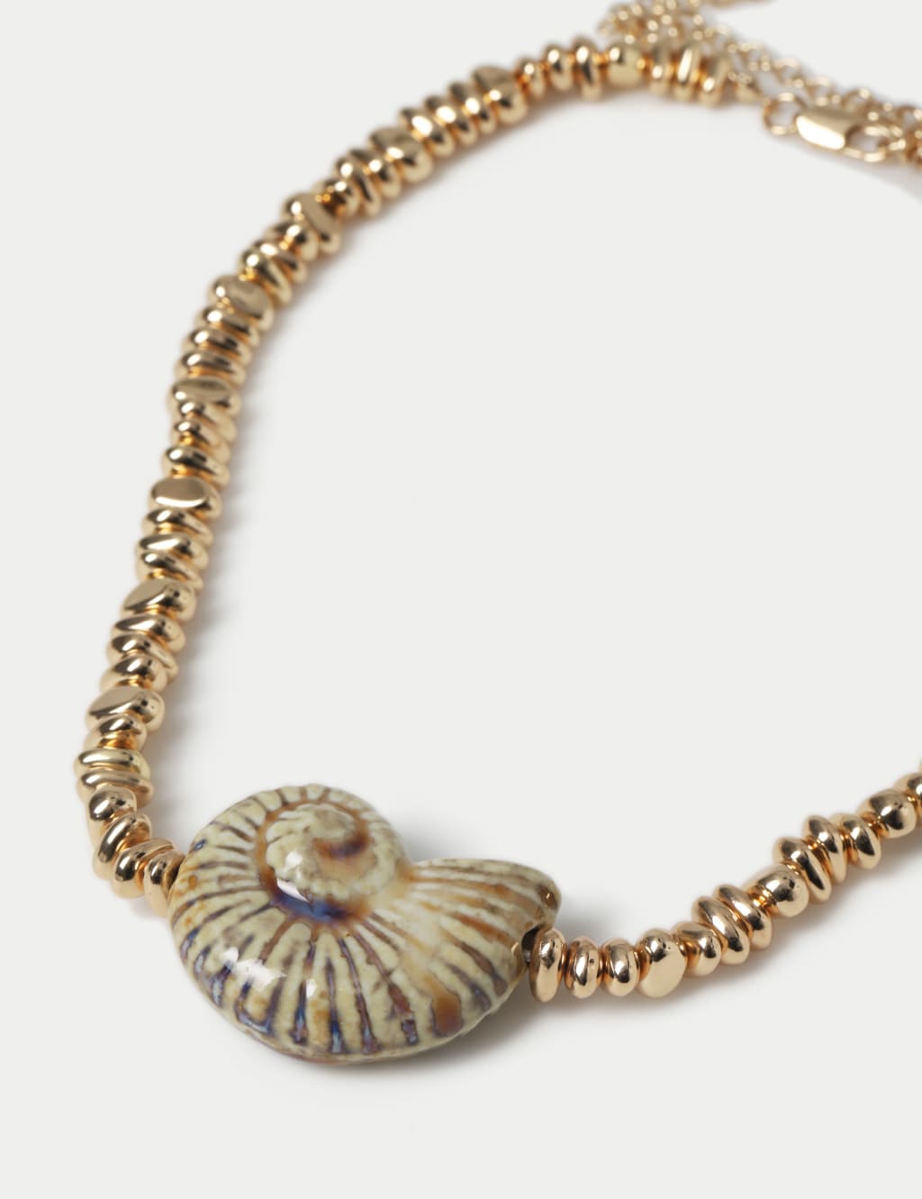 Nugget and Shell Necklace 2 of 2
