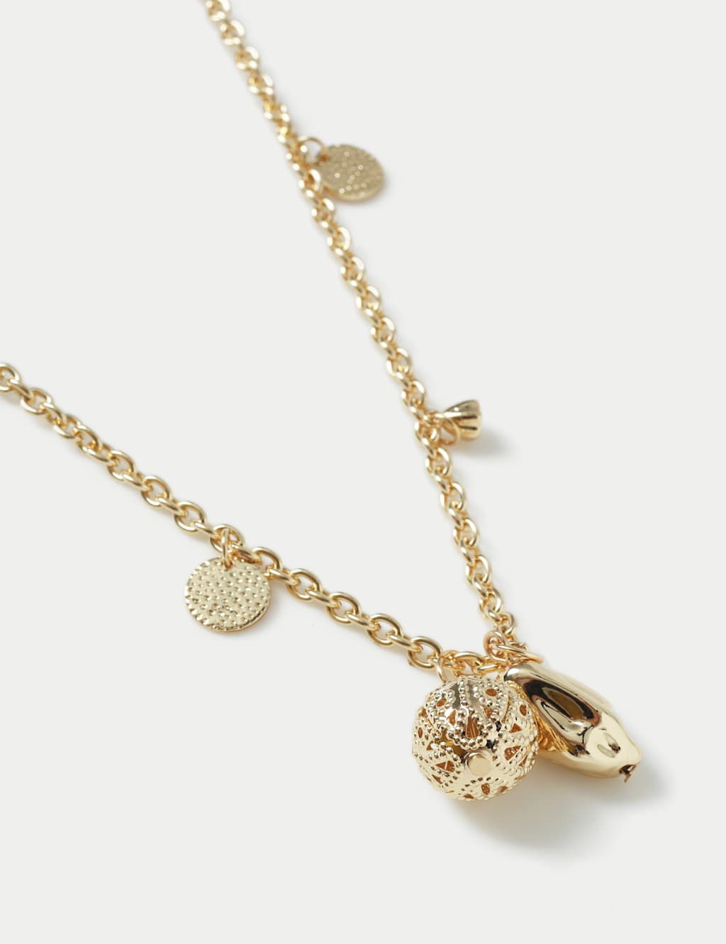 Sphere Multi Row Long Necklace 3 of 3