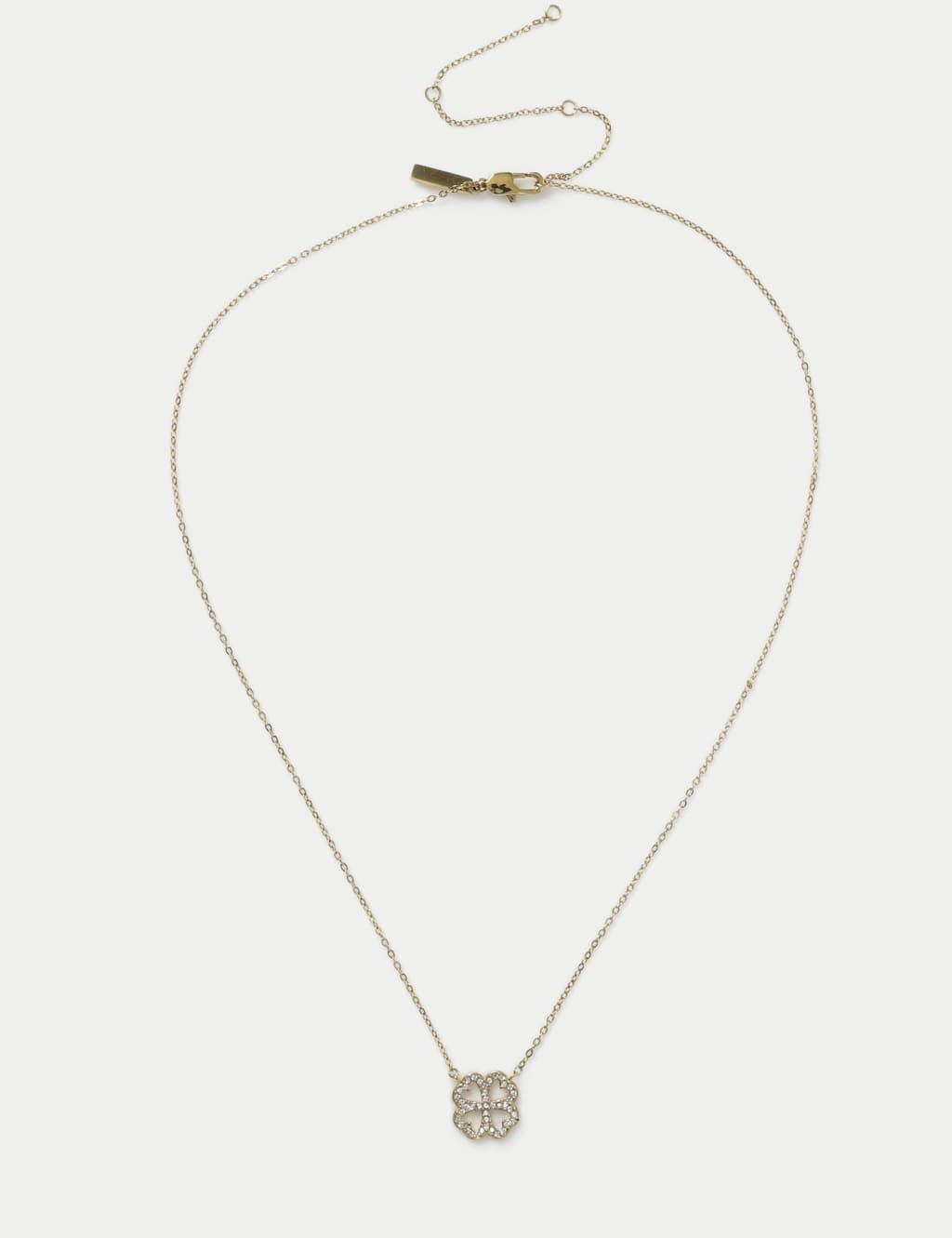 14ct Gold Plated Flower Necklace 1 of 1
