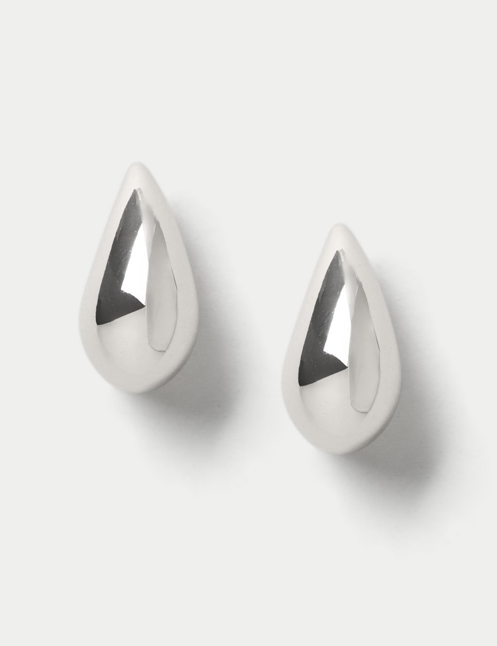 Gold Maxi Tear Drop Stud M S Collection M S