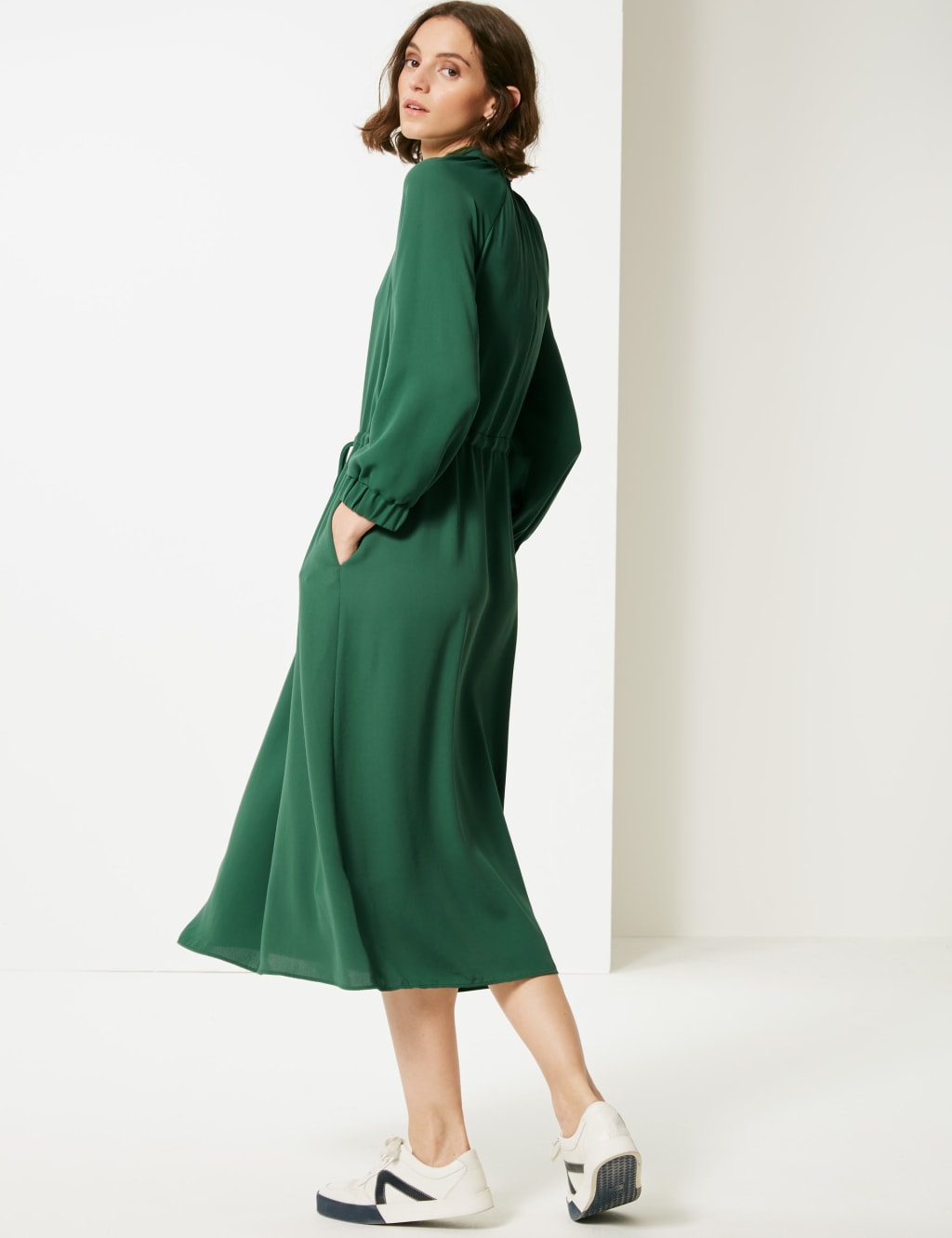 3/4 Sleeve Tea Dress 4 of 4
