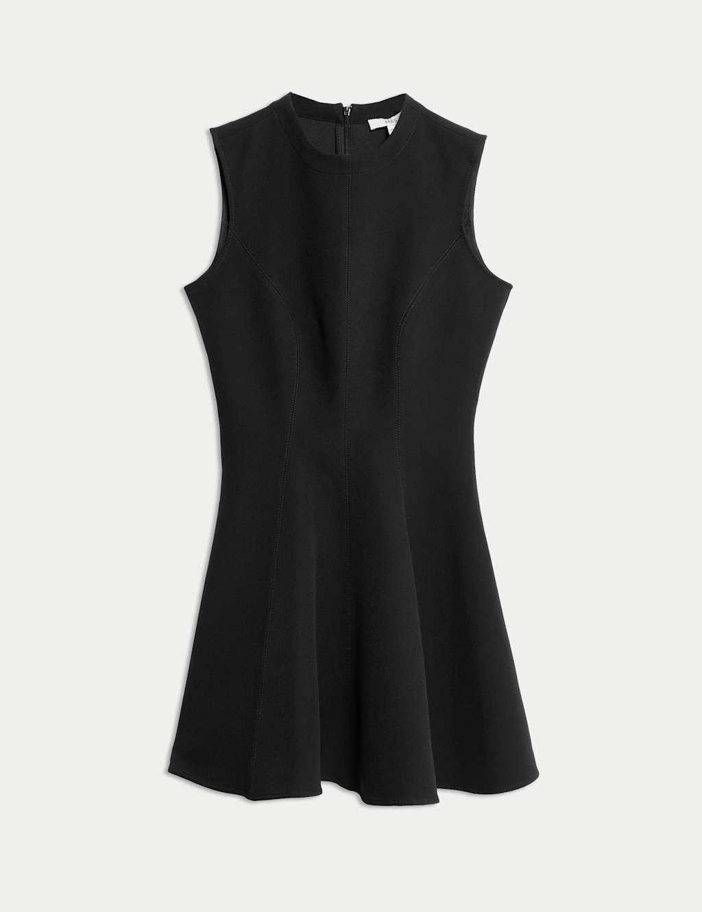 Round Neck Mini Skater Dress 2 of 5
