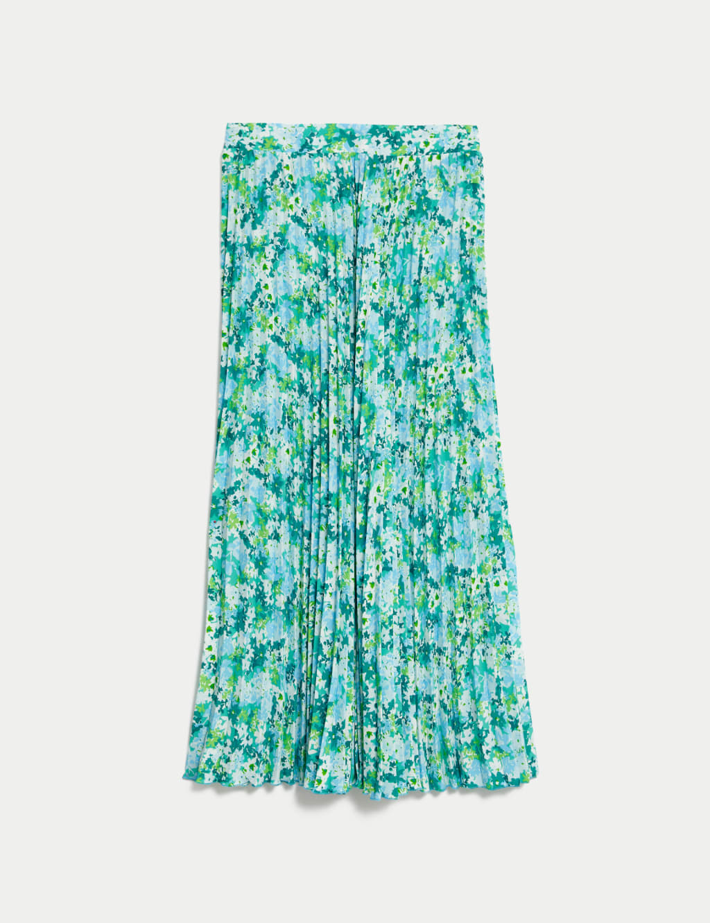 Floral Pleated Midaxi Skirt 2 of 5