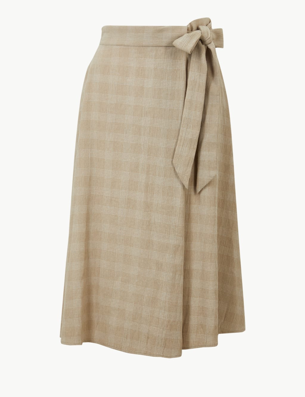 Checked Wrap Skirt 2 of 4