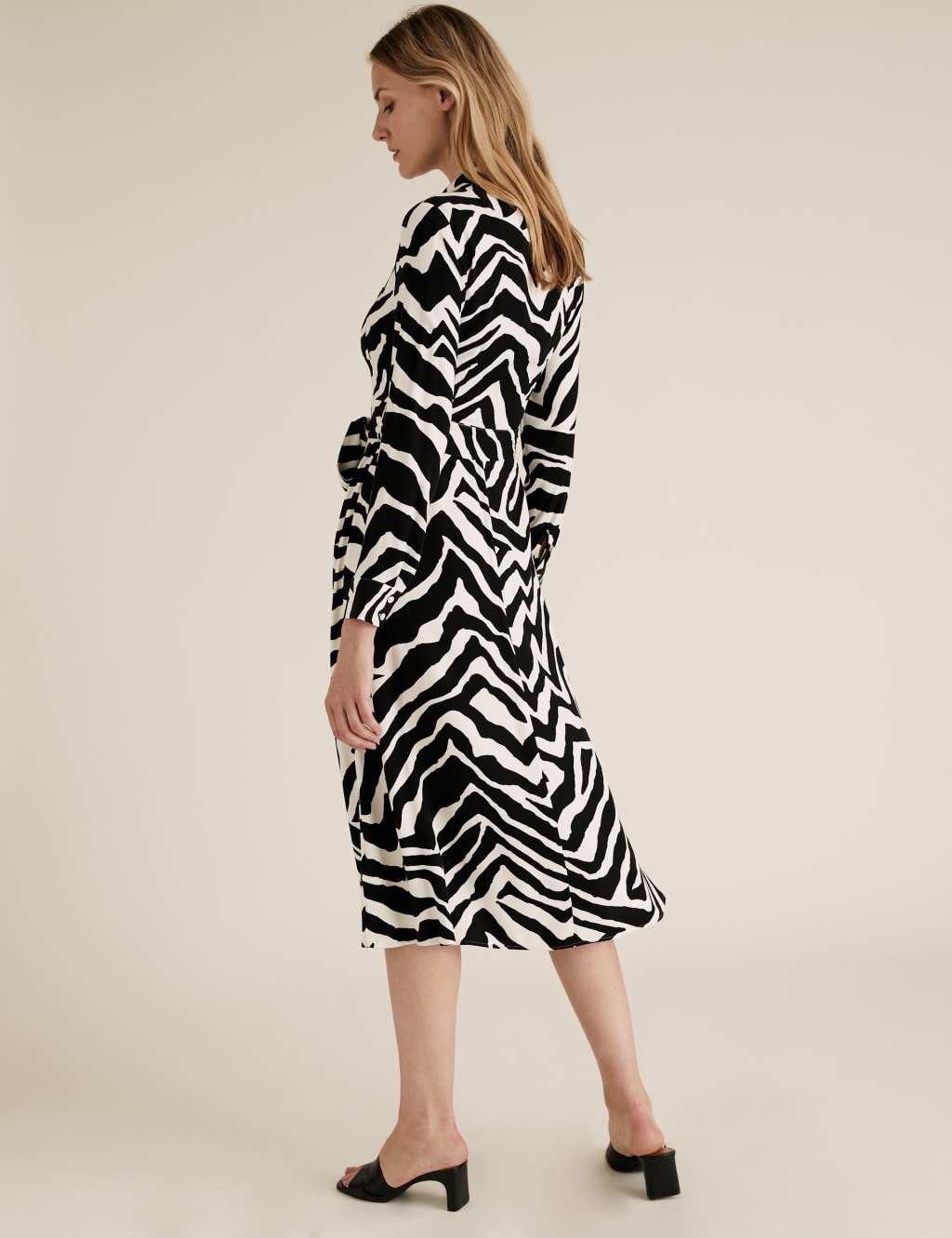 Womens zebra print dress best sale