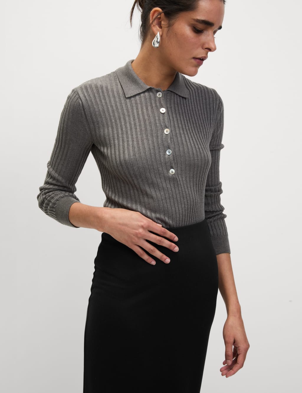 Polo shirt and pencil skirt sales