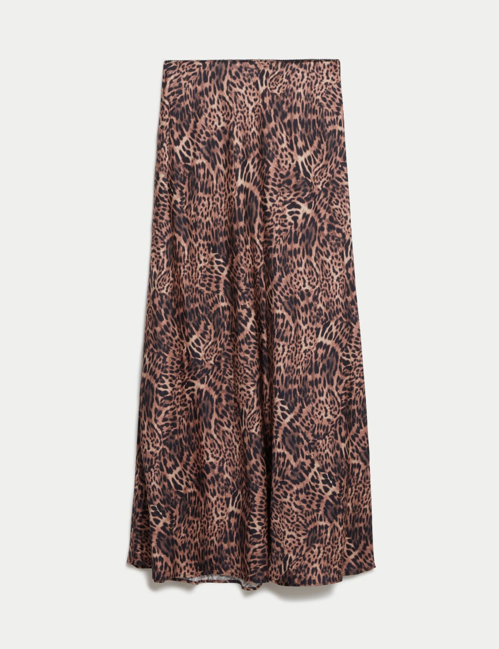 M&s collection animal print slip midi skirt store