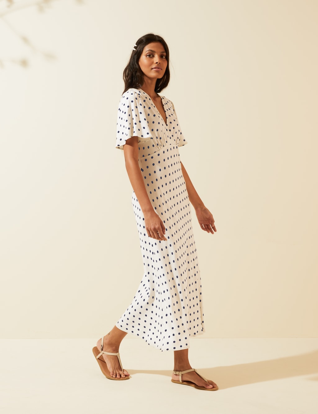 M&s polka dot dress outlet