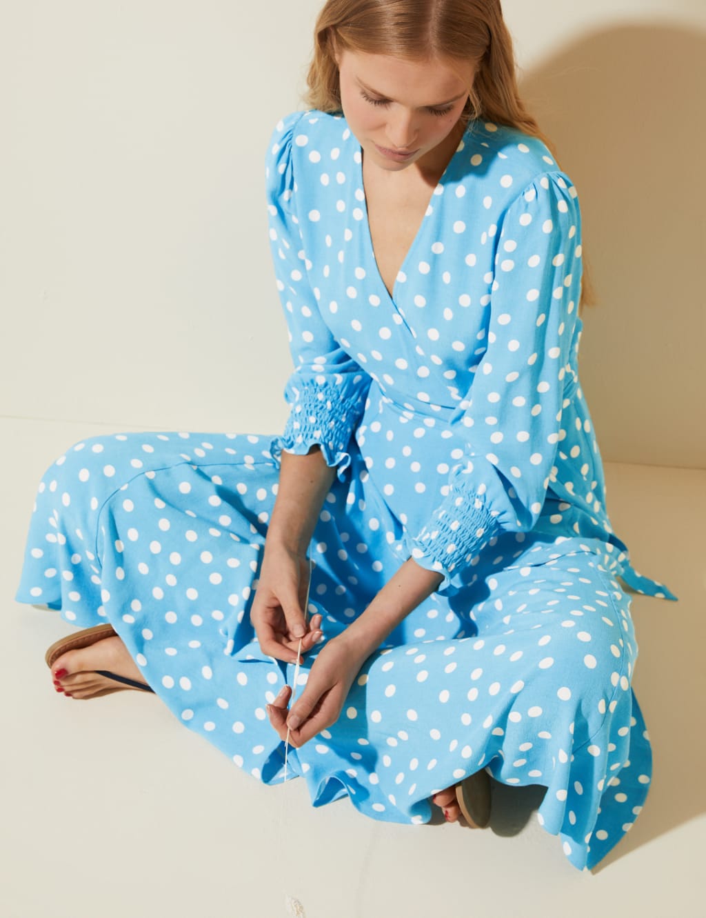 Wrap dress marks and spencer hot sale