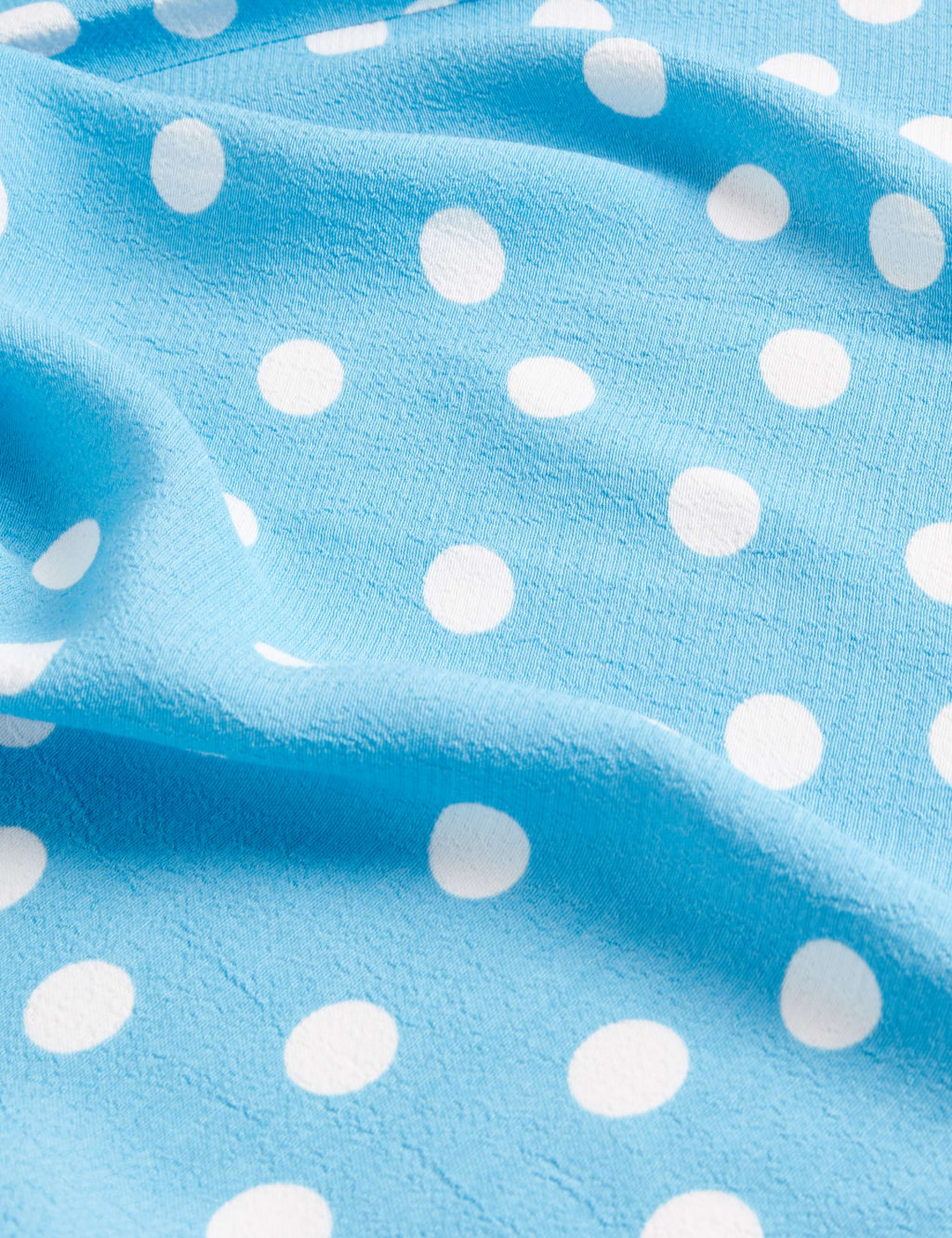 Polka Dot Midi Wrap Dress 7 of 7