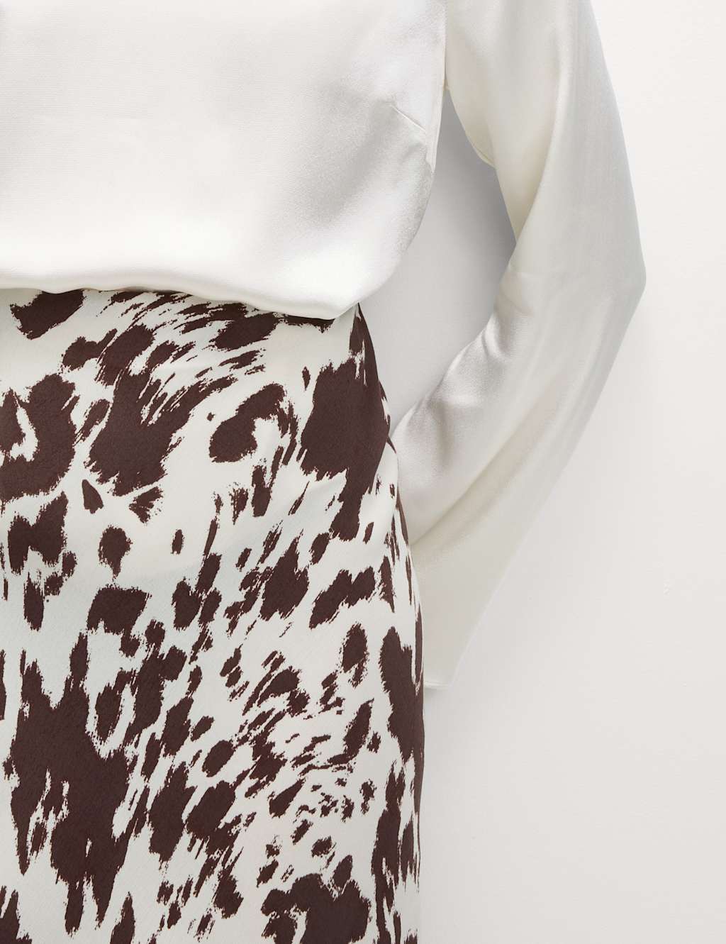 Animal Print Midaxi Slip Skirt 3 of 5