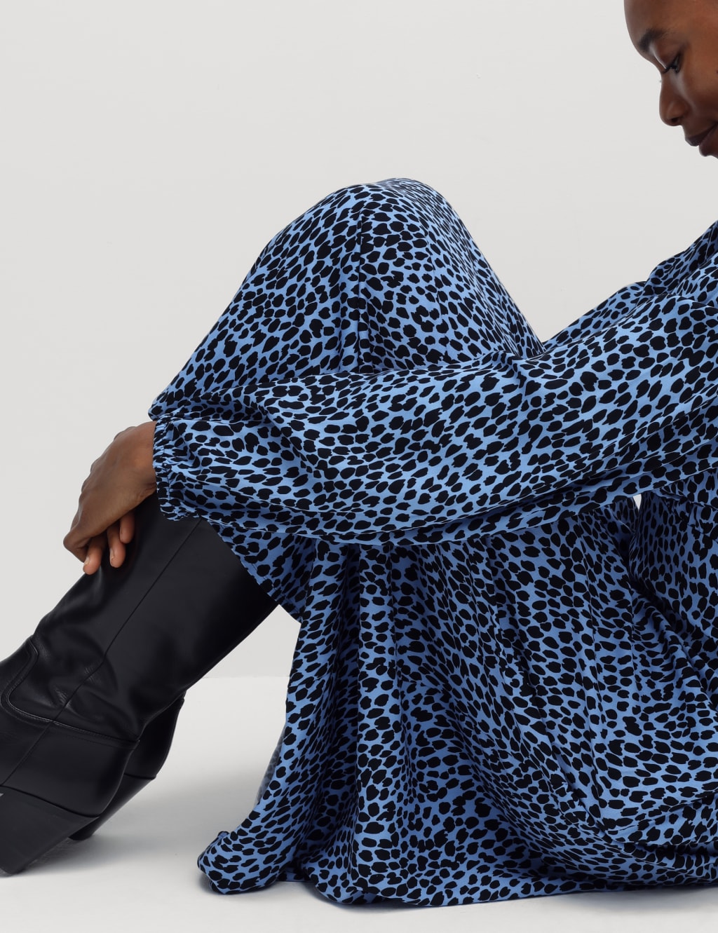 Printed tea dress clearance