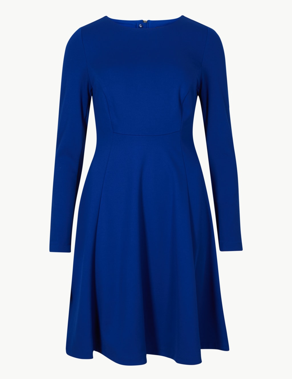 PETITE Waist Seam Fit & Flare Mini Dress 2 of 4