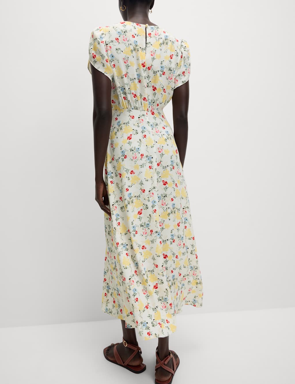 Floral Midaxi Tea Dress 4 of 4