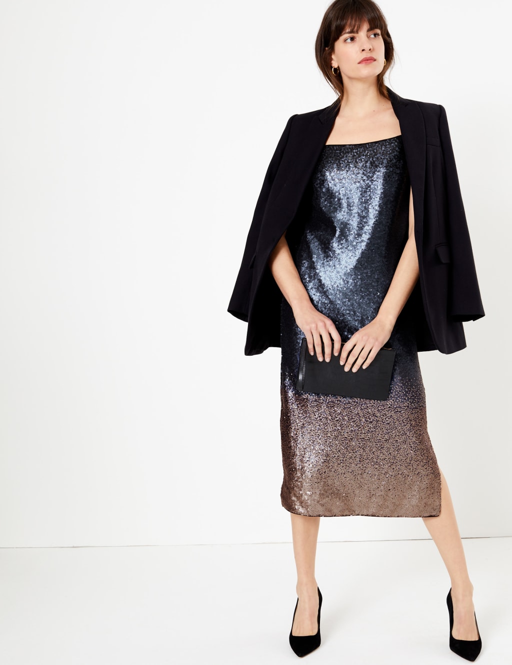 Sparkly Slip Midi Dress 3 of 4