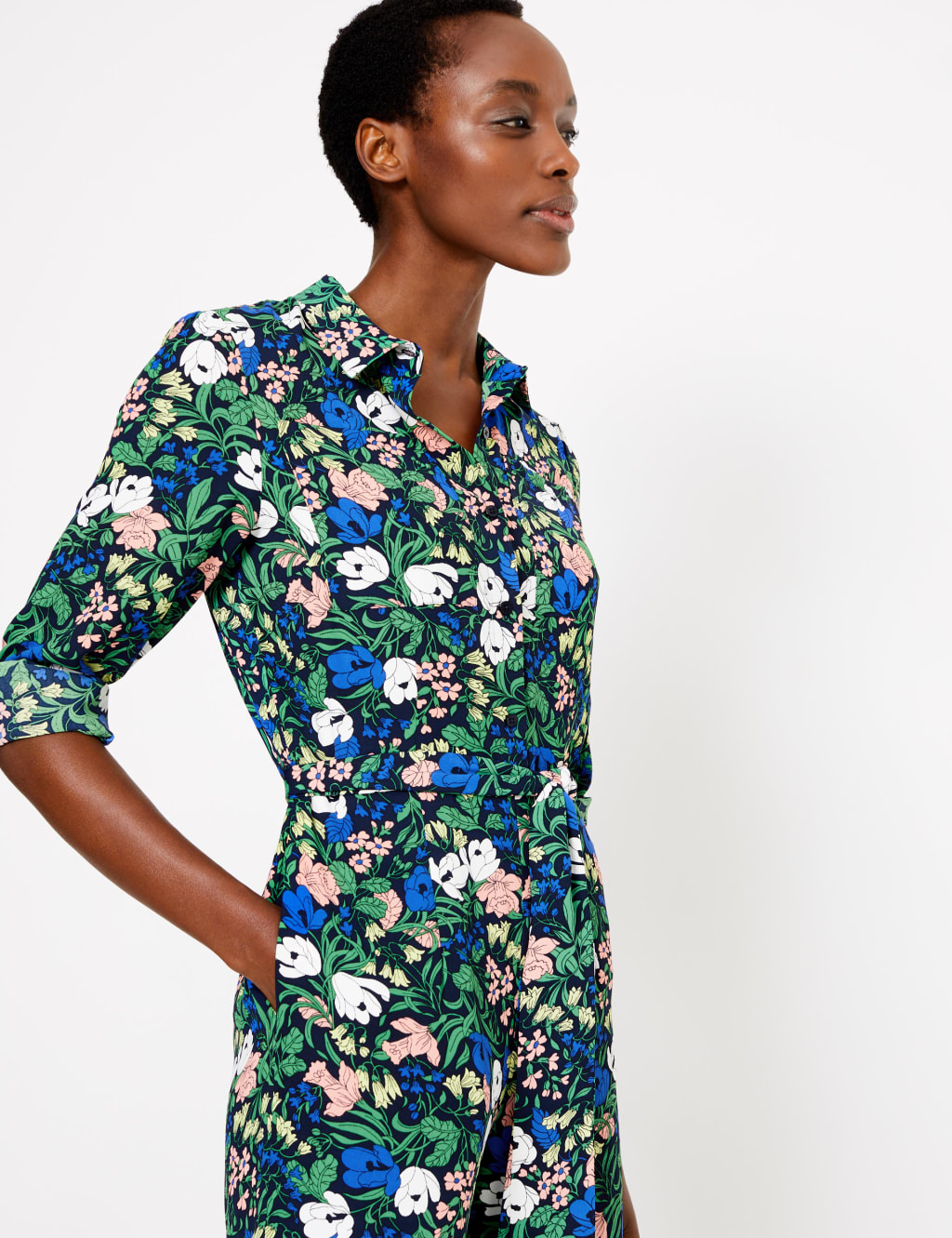 M&s floral jumpsuit shop