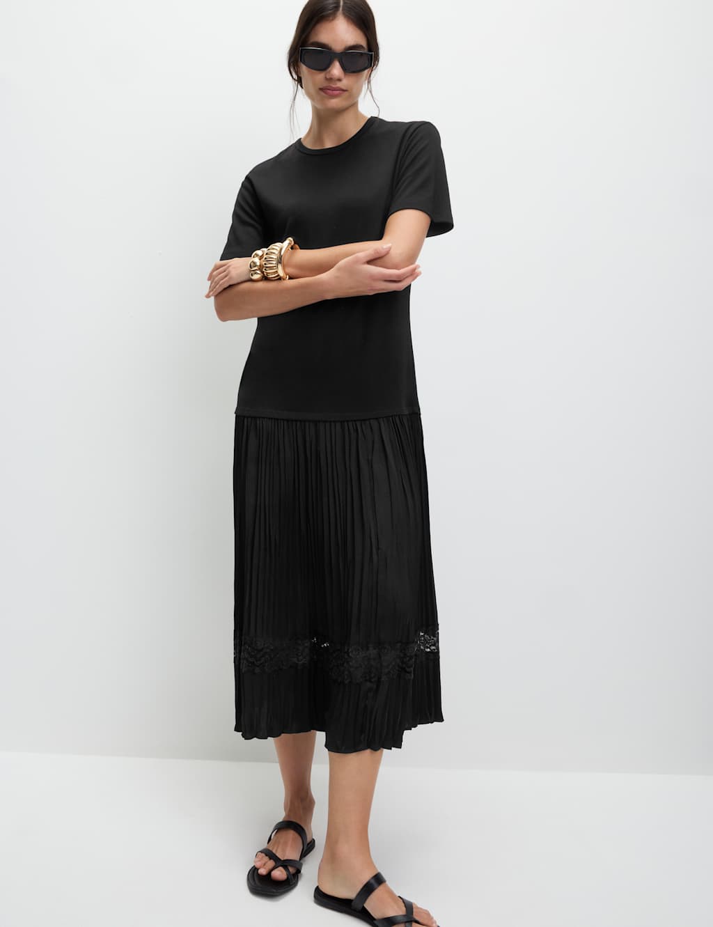 Jersey Midaxi Waisted Dress 4 of 5