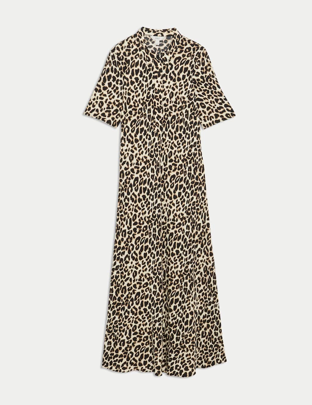 Animal Print Midaxi Shirt Dress 2 of 5