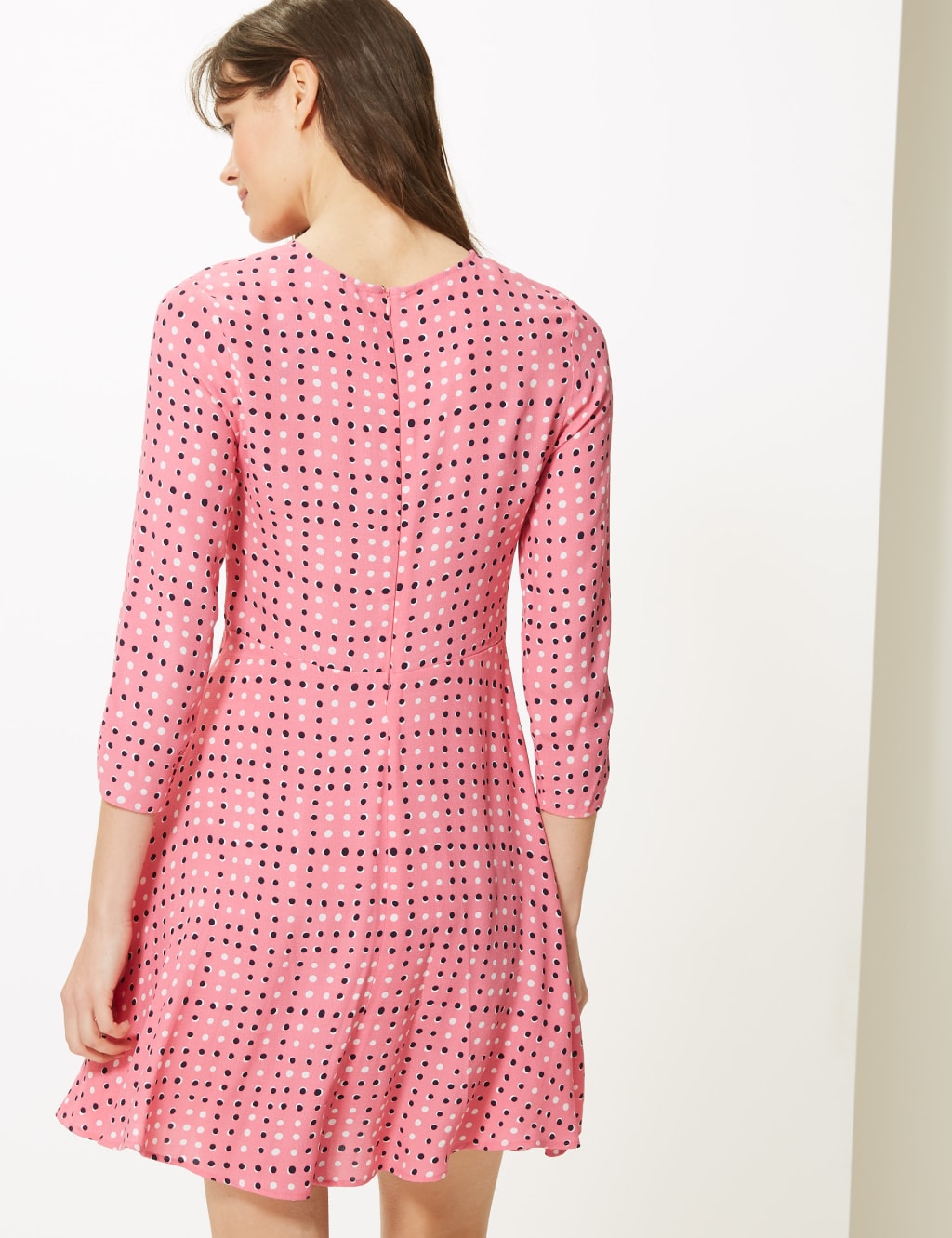 Office Dresses For Women 2025 Anne Klein 3/4-Sleeve Fit Flare