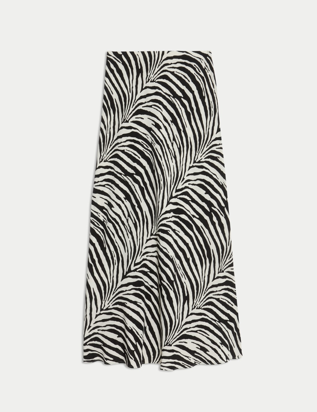 Animal Print Maxi Slip Skirt 2 of 5