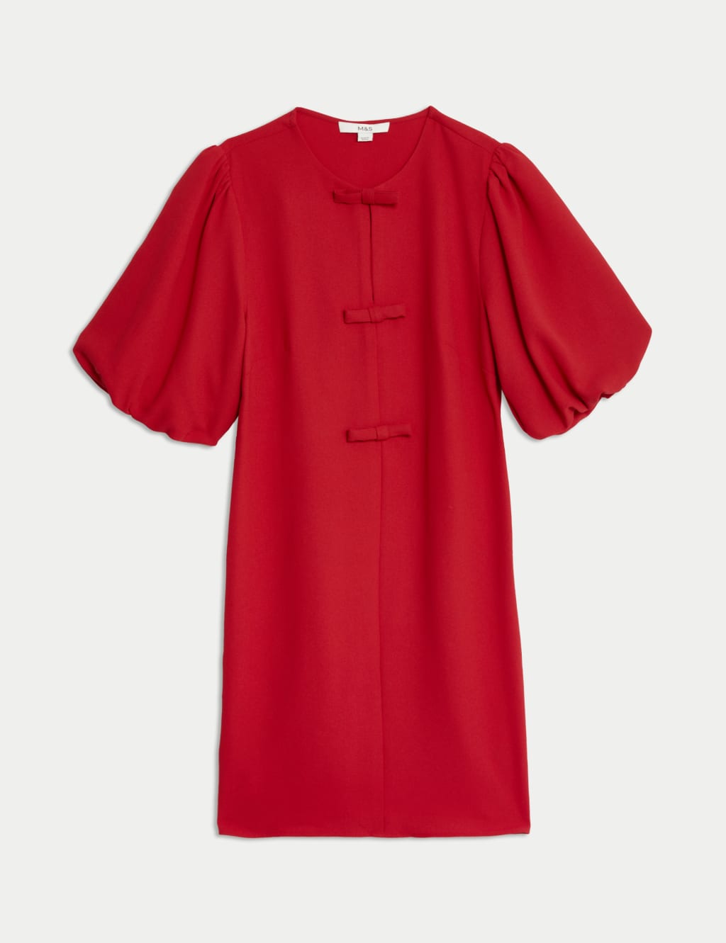 Bow Detail Mini Column Dress M S Collection M S