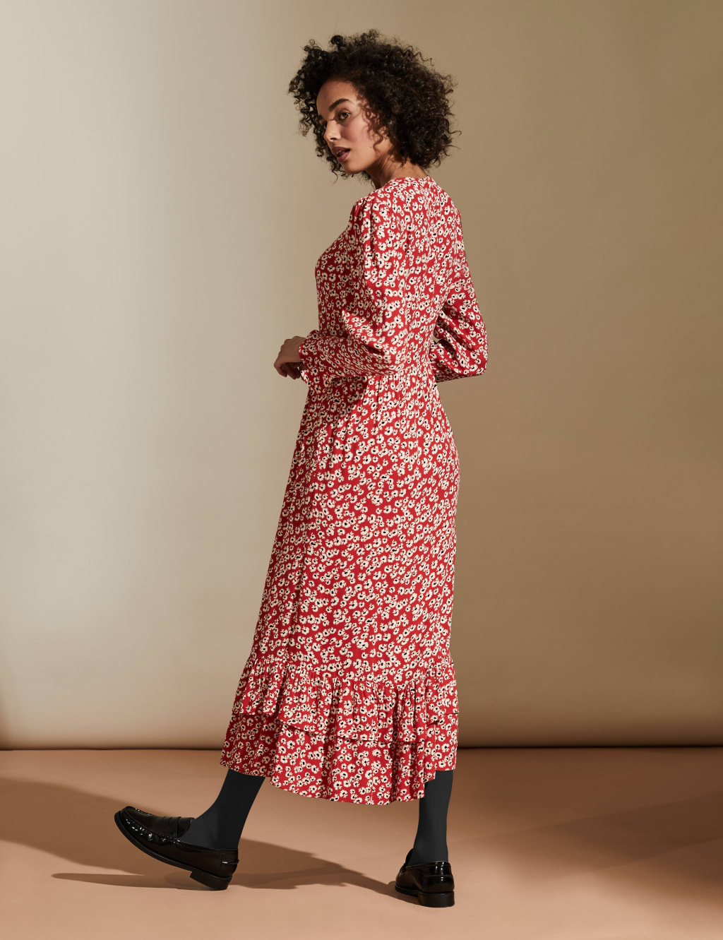 M&s ditsy floral dress top